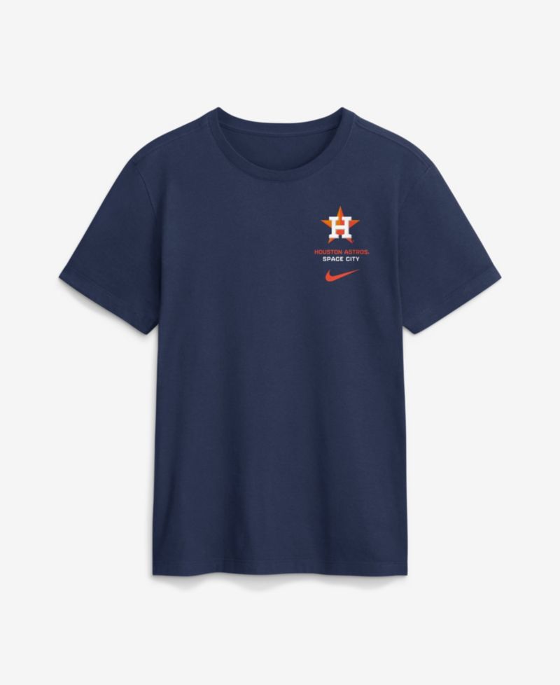 Men's Houston Astros Primetime Inning Crewneck Seamless T-Shirt