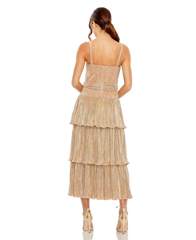 Women's Ieena Ruffle Tiered Buckle Detail Dress