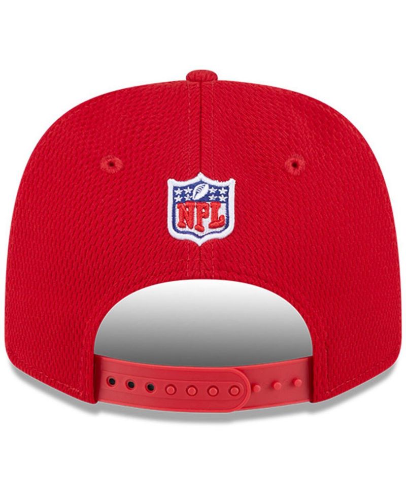 Men's Scarlet San Francisco 49ers 2024 Sideline 9SEVENTY Stretch-Snap Hat