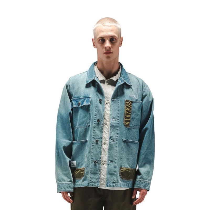 Big & Tall Denim Relaxed Chore Coat