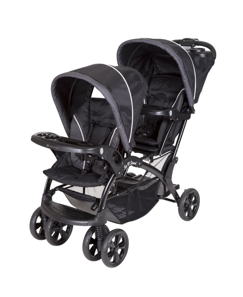Baby Sit N Stand Double Stroller Desert Blue - Desert Blue