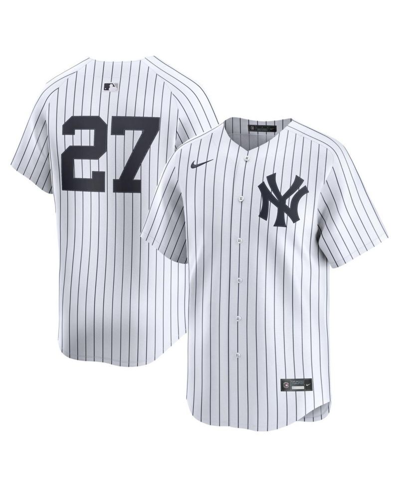 Men's Giancarlo Stanton White New York Yankees Home Limited Player Jersey