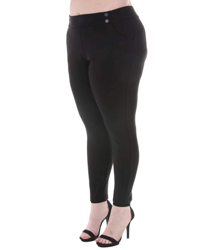 Plus Size Tailored Vest Ankle Pants Matching Set