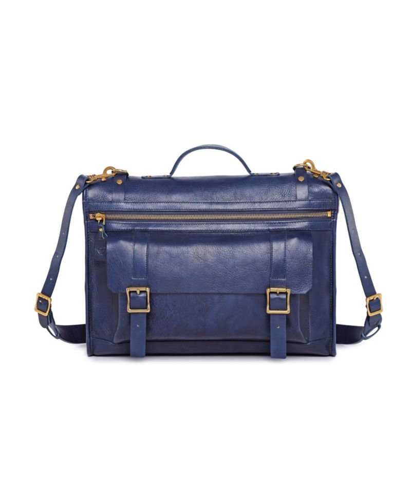 Stone Cove Leather Briefcase