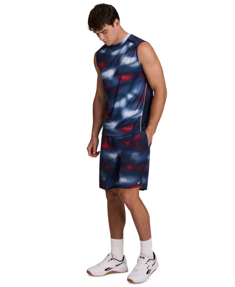 Men's Ombre Logo Crewneck Tank Top