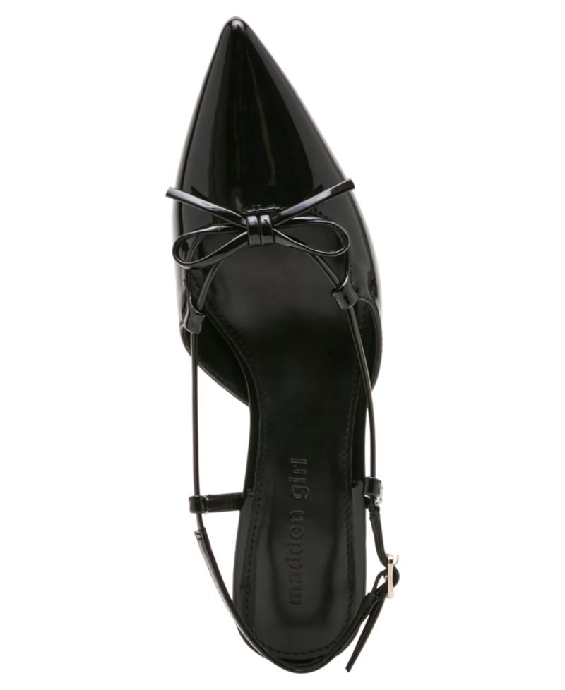 Women's Kaia Slingback Bow Kitten Heel Pumps
