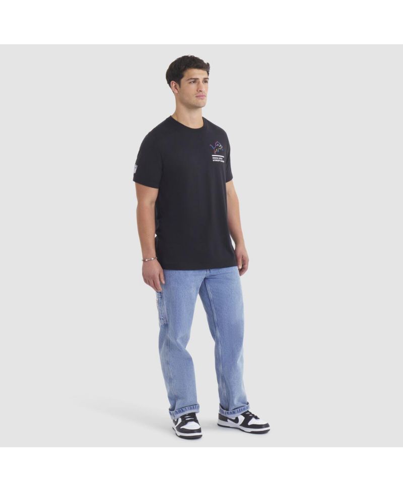 Men's Black Detroit Lions 2025 NFL Crucial Catch Tri-Blend Dri-FIT T-Shirt