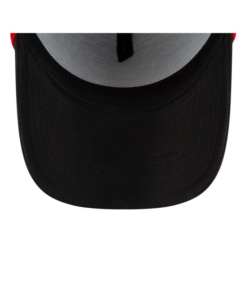 Men's Black Bubba Wallace Rope A-Frame 9FORTY Adjustable Hat
