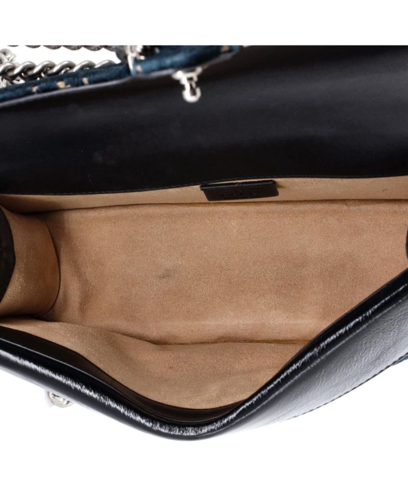 Mini Velvet GG Dionysus Shoulder Bag
