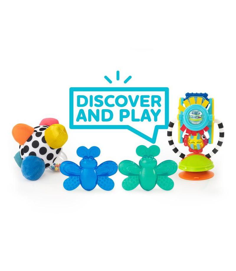 Sassy Discover & Play Toys Baby Box Set