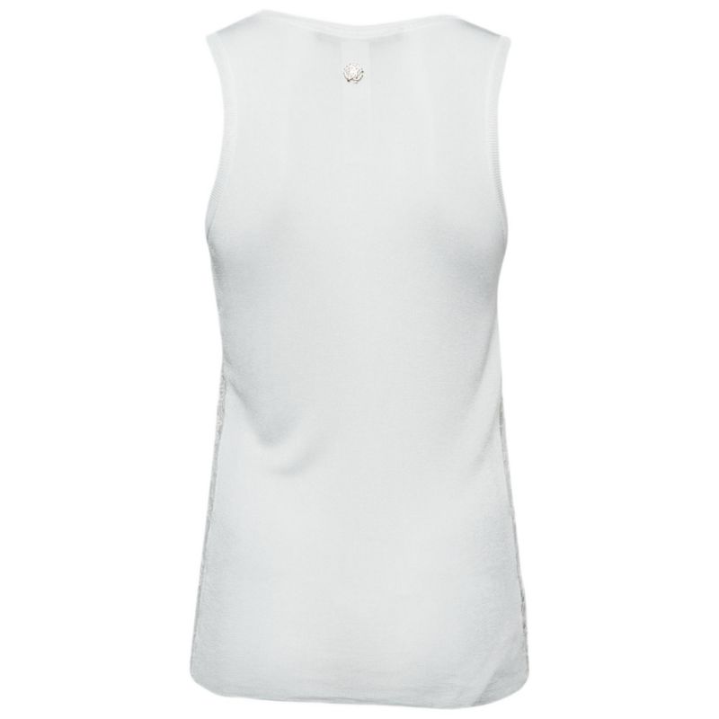 Women's Jersey Lace Trimmed Tank Top