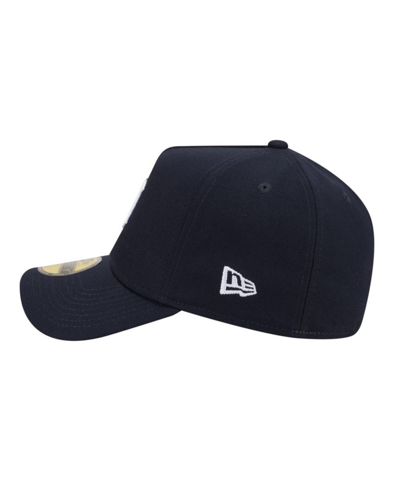 Men's Navy Detroit Tigers A-Frame 59FORTY Fitted Hat