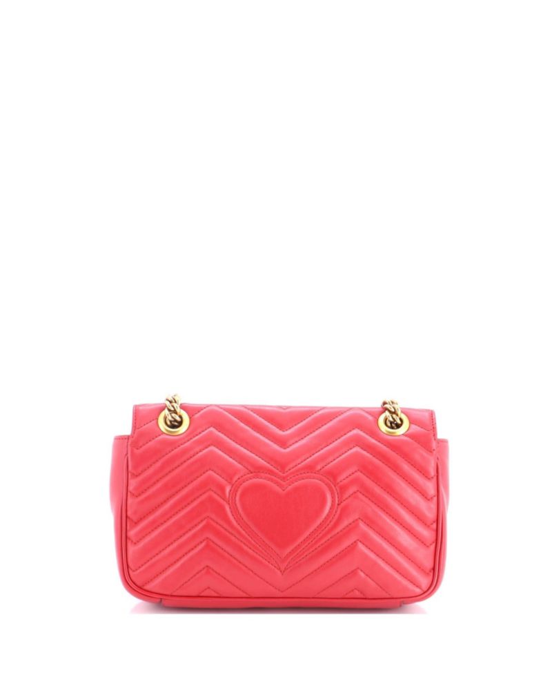 Medium GG Marmont Flap Bag Matelasse Leather
