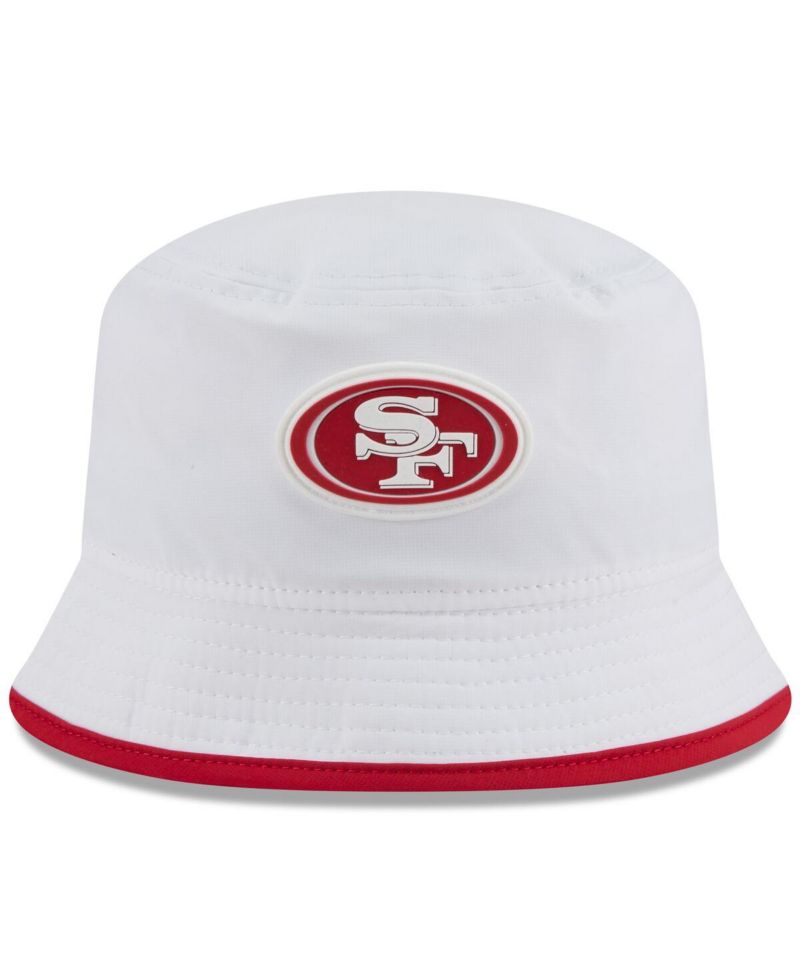 Men's White San Francisco 49ers 2025 NFL Training Camp Stretch Bucket Hat