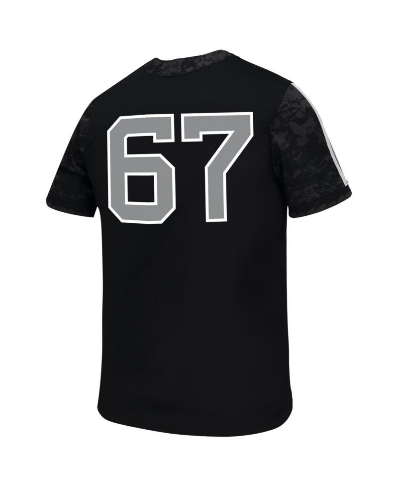 Big Boys and Girls 67 Black West Virginia Mountaineers Untouchable Replica Game Jersey
