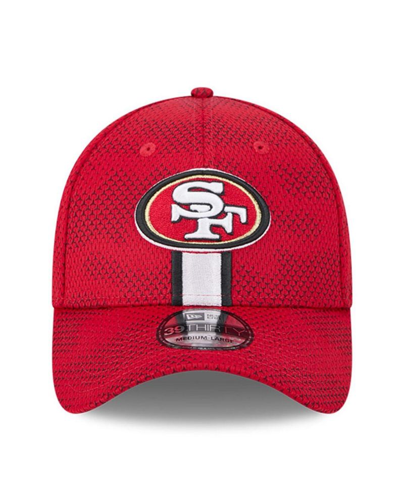 Men's Scarlet San Francisco 49ers 2024 Sideline 39THIRTY Flex Hat