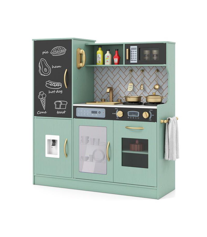 Kids Toy Kitchen Playset with Utensils, Ages 3+
