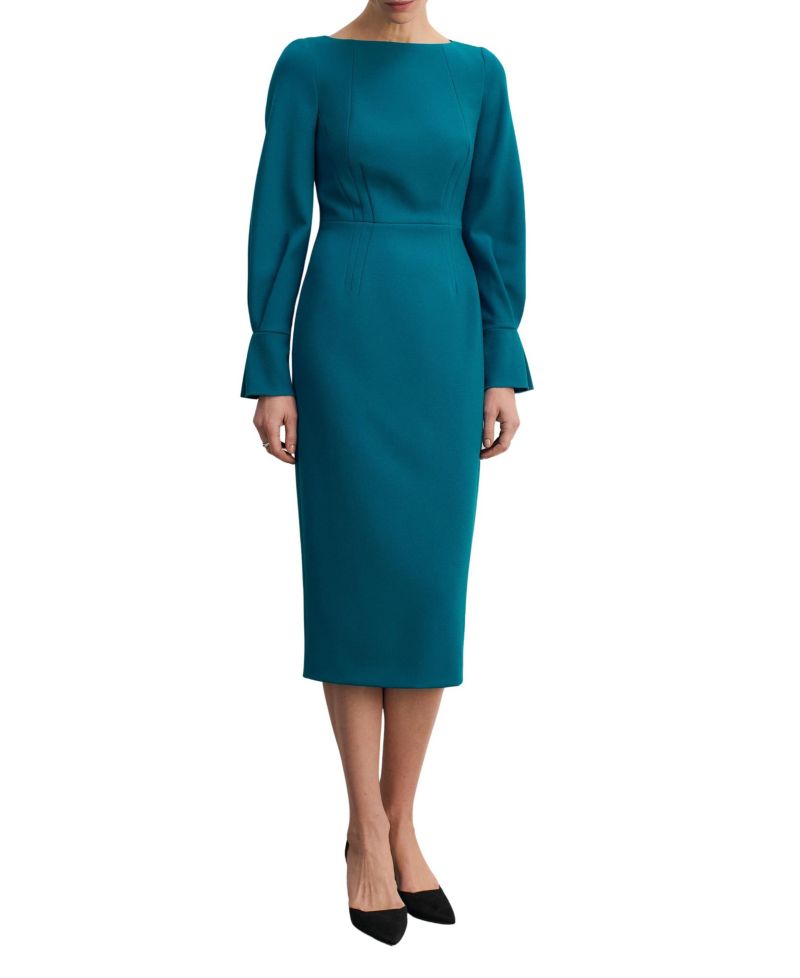 Women's Aubrey Sculpt Crepe Dress