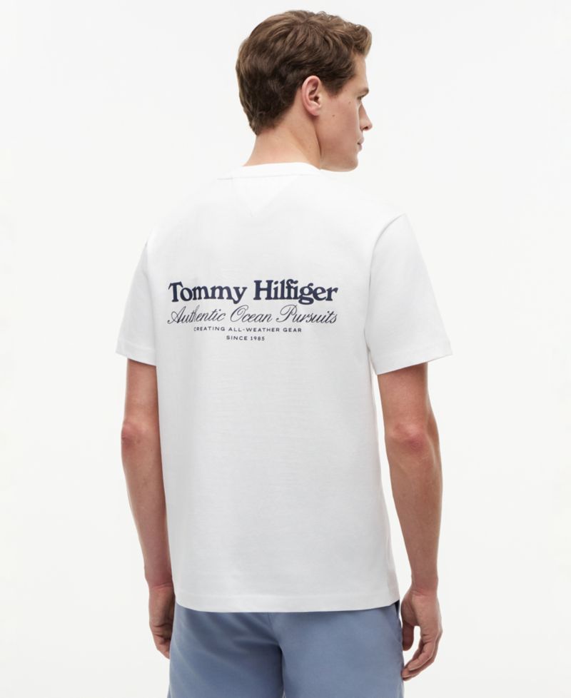 Men's Nautical Back Graphic T-Shirt