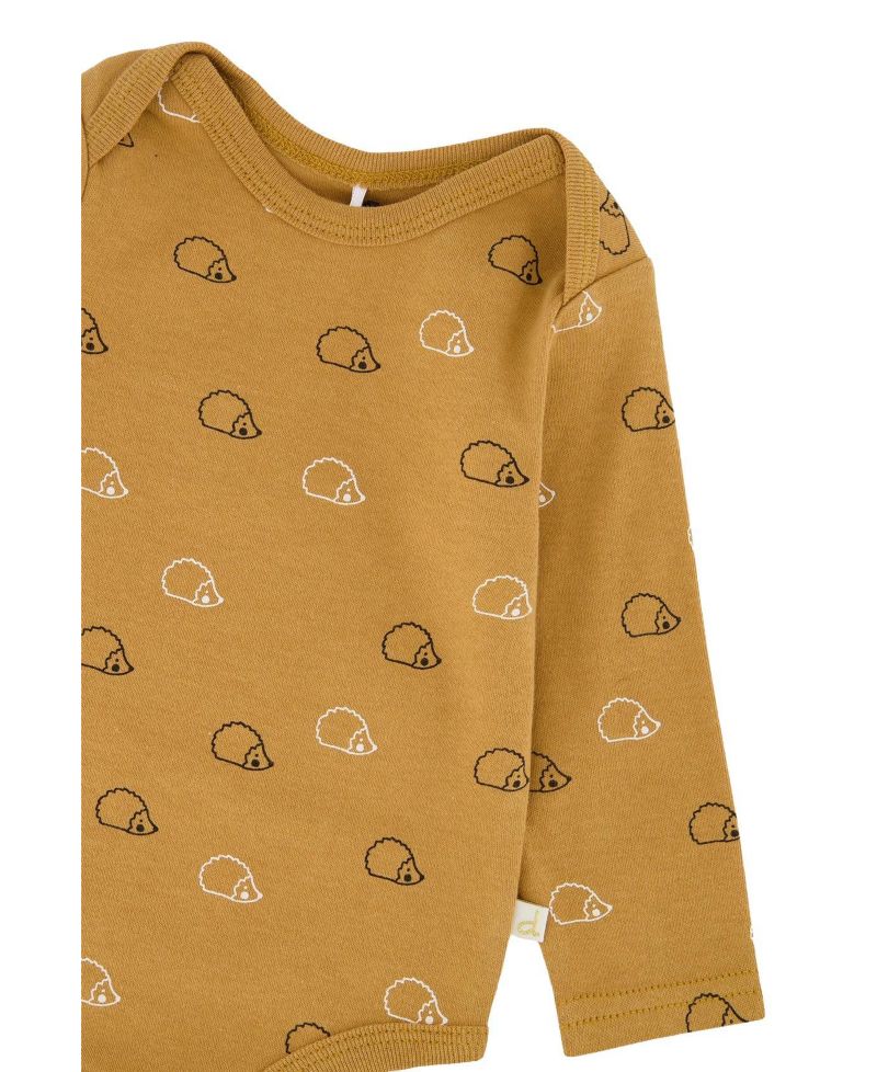 Baby Boys ( 3M to 24M ) Cotton Onesie Printed Hedgeho