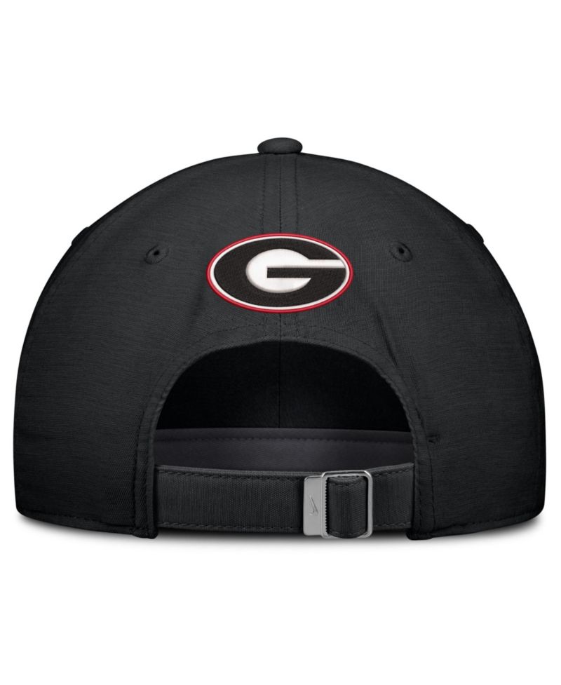 Men's and Women's Black Georgia Bulldogs 2026 On-Field Gameday Club Adjustable Hat