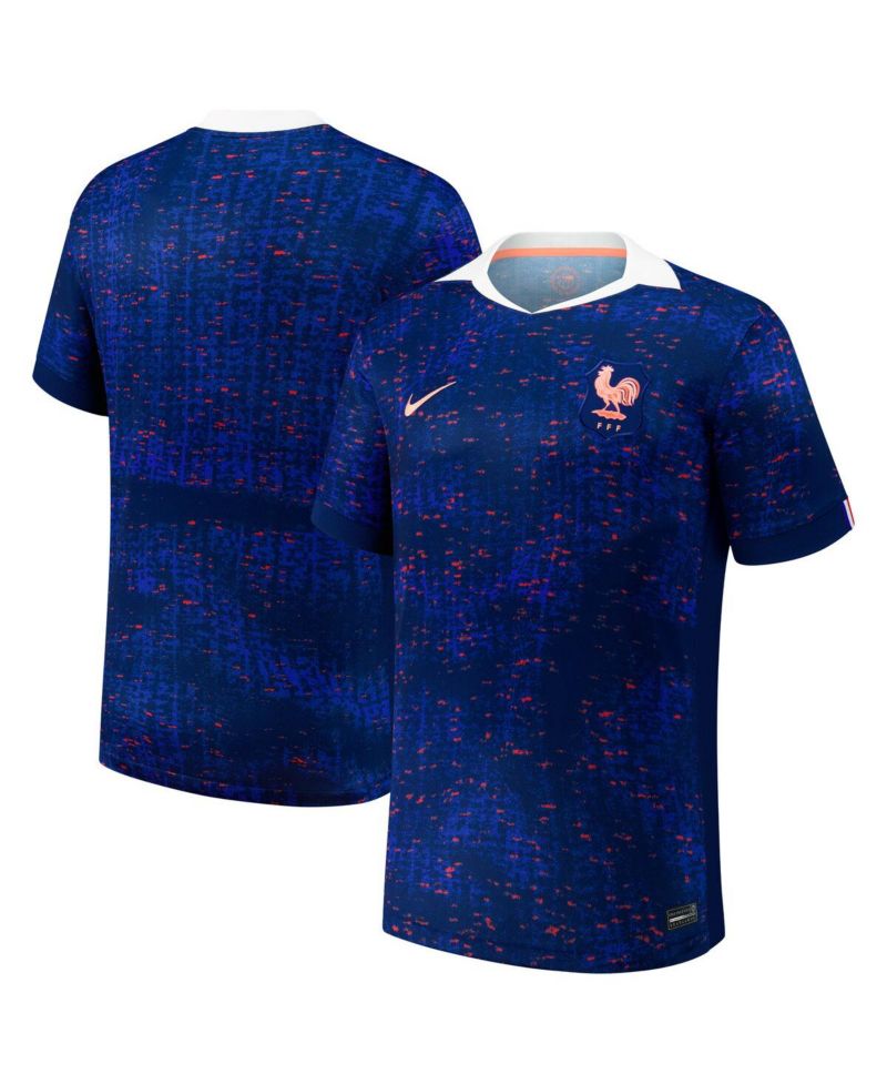 Men's Blue France Women's National Team 2025/26 Home Replica Jersey
