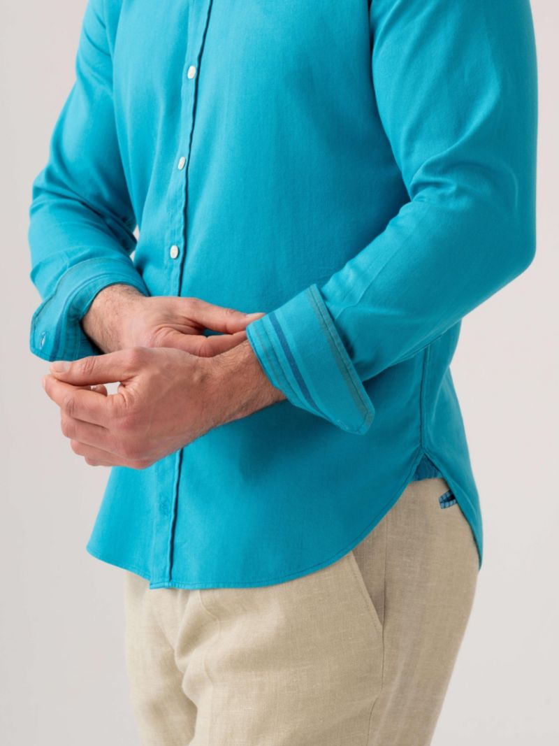 Men's Kabisa Kikoy Cotton Long Sleeve Shirt