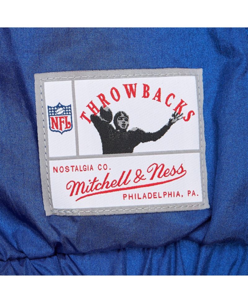 Women's Royal Buffalo Bills Nylon Cropped Full-Zip Jacket