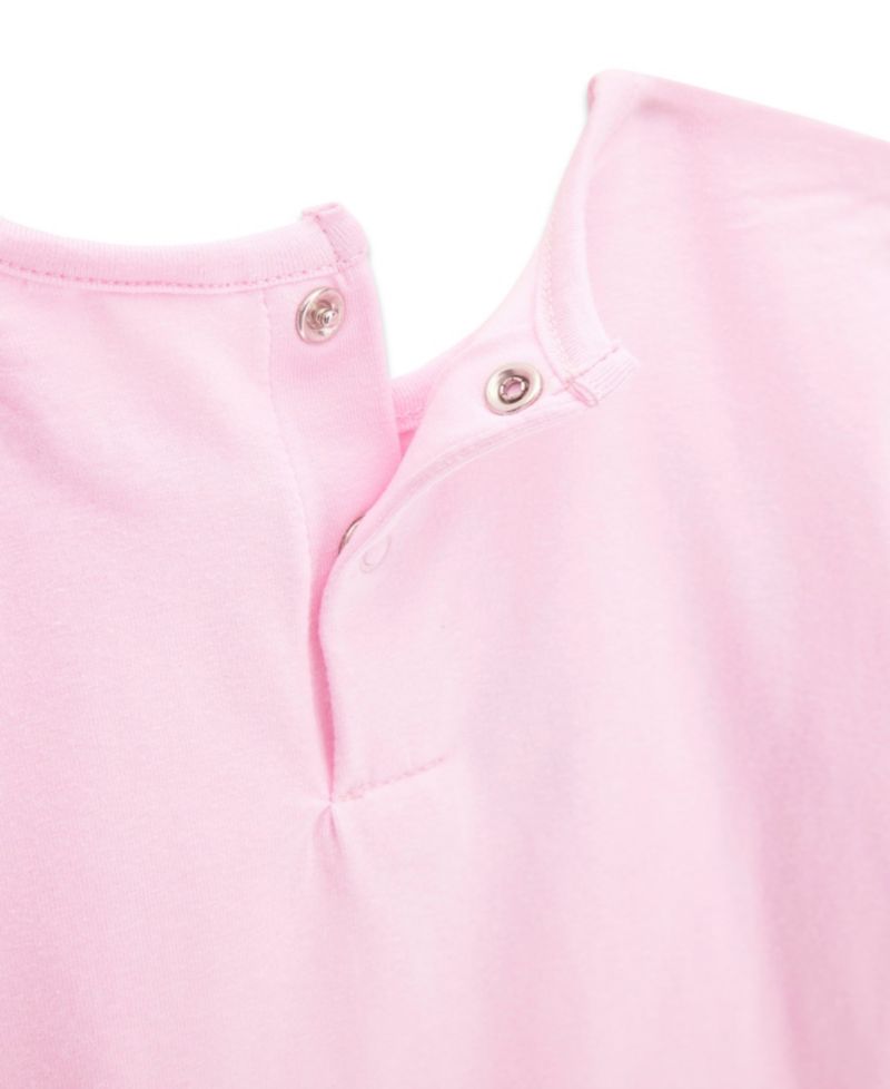 Baby Girls' Short-Sleeve T-Shirt and Skirt, 2-Piece Set
