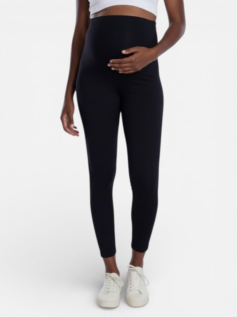 Women's Motherhood Essential Stretch Secret Fit Over the Belly Leggings
