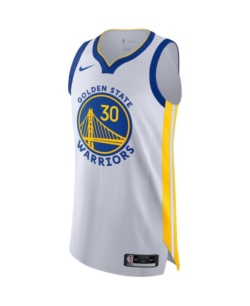 Men's Stephen Curry White Golden State Warriors 2020/21 Authentic Jersey - Association Edition
