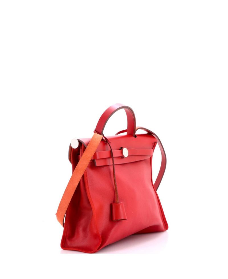31 Herbag Zip Berline Vache Canvas and Leather