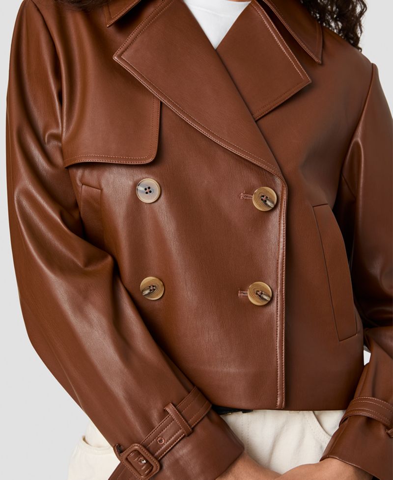 Women's Porto Button-Front Cropped Jacket