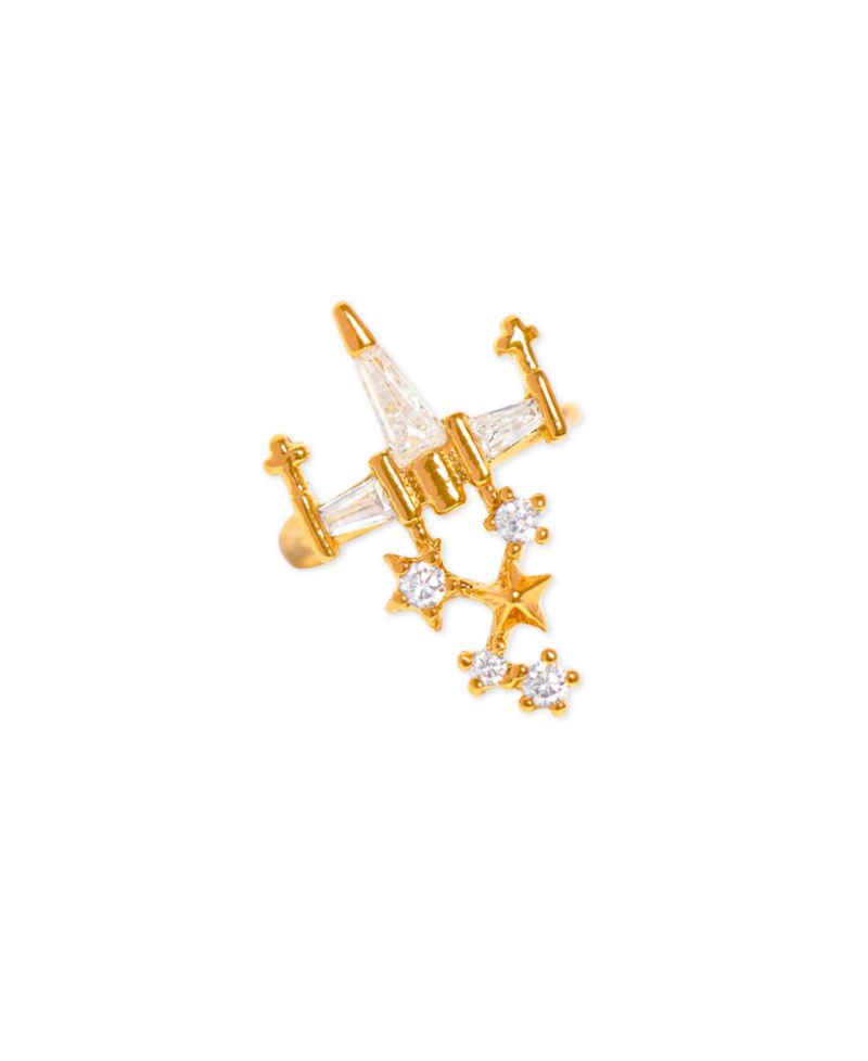 Crystal Star Wars X-Wing Ear Cuff
