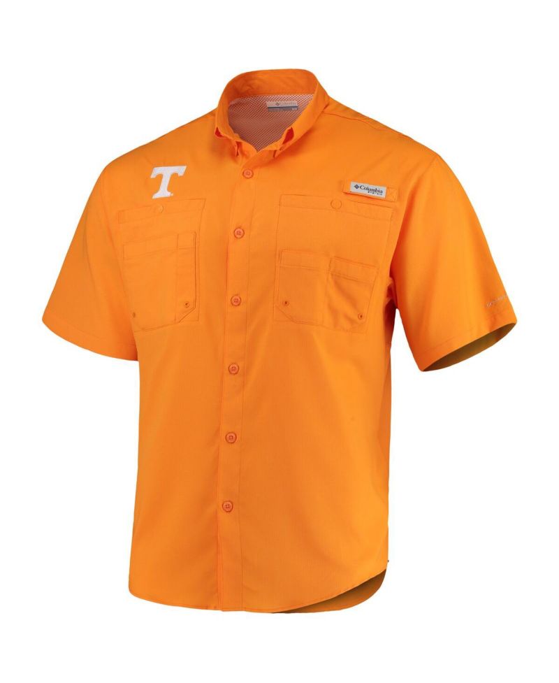 Men's Tenn Orange Tennessee Volunteers PFG Tamiami Shirt