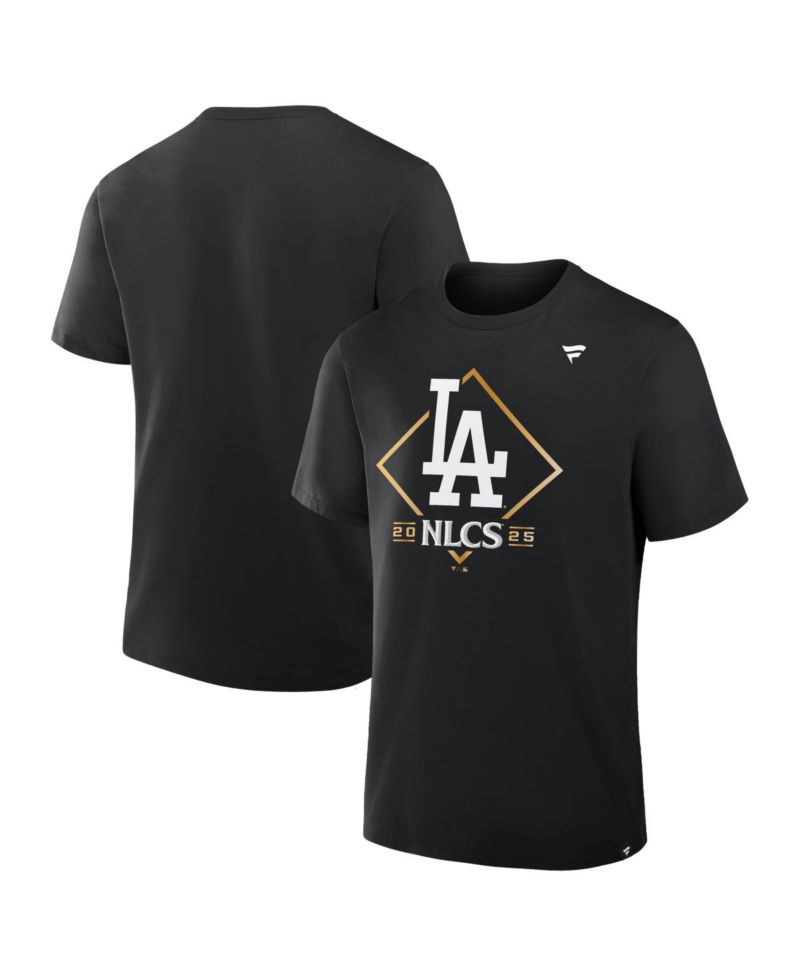 Men's Black Los Angeles Dodgers 2025 National League Division Series Champions Locker Room T-Shirt