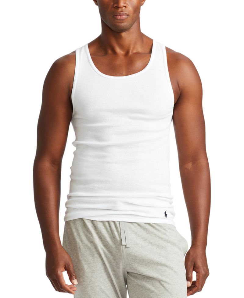 Men's 3-Pack Tall Classic Cotton Undershirts