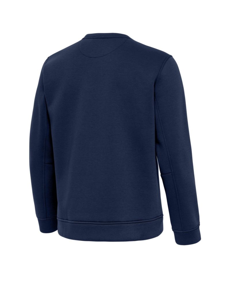 Men's Navy Chicago Bears Relevant Lightweight Pullover Sweatshirt