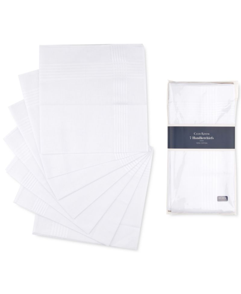 Men's 7-Pc. Cotton Handkerchiefs