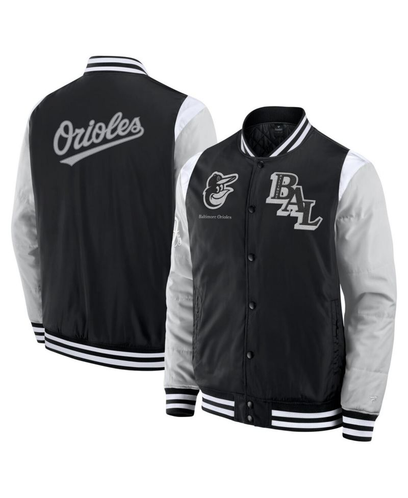 Men's Black Baltimore Orioles Elements Elite Full-Snap Jacket