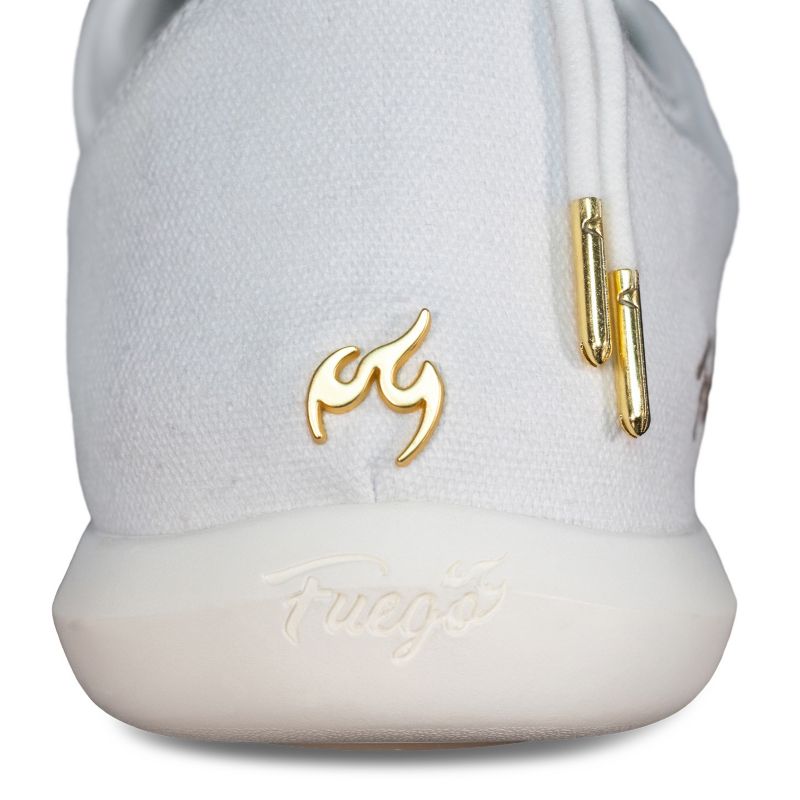 Men's White Split-sole Sneaker