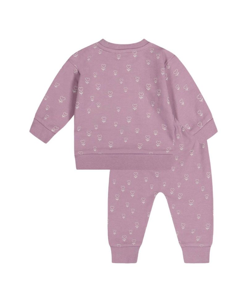 Baby Girls Girl( 3 to 24 M ) Cotton Pants and Top Set Floral Print
