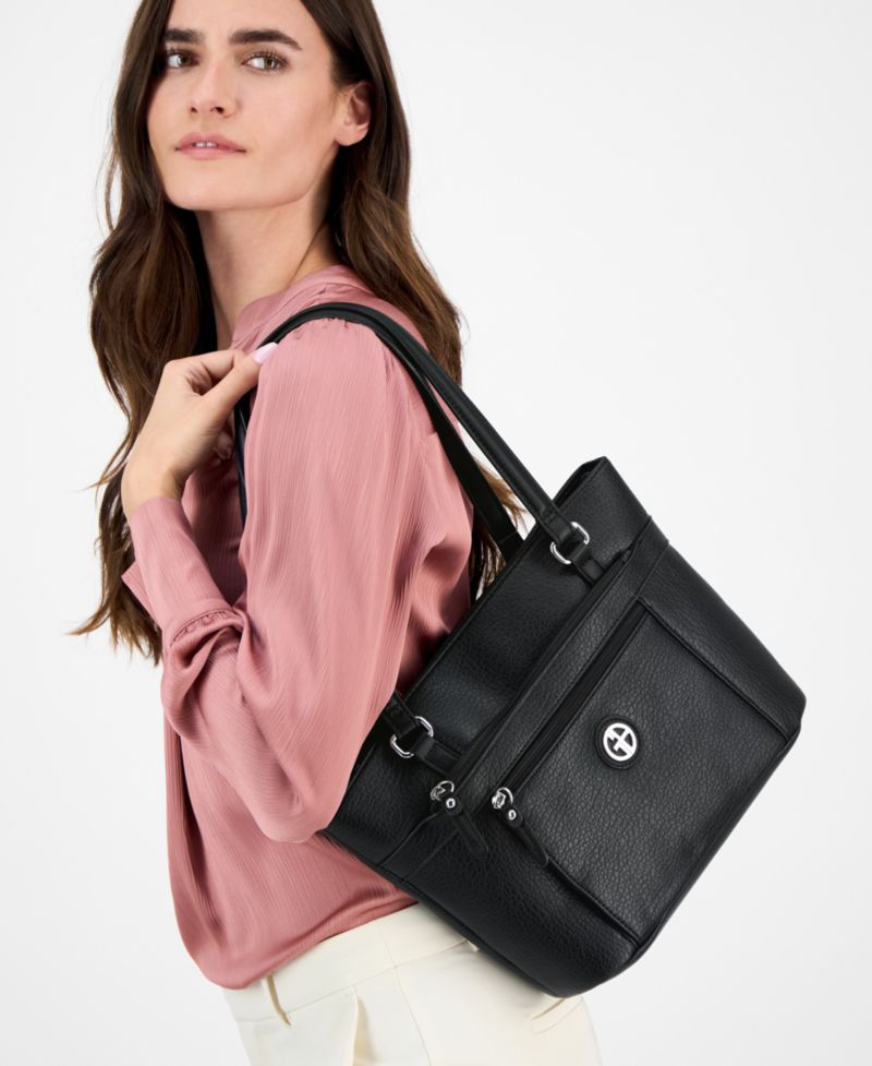 Large Pebbled Tote Bag