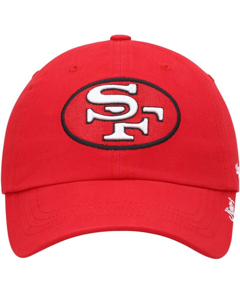 Women's Scarlet San Francisco 49Ers Miata Clean Up Legacy Adjustable Hat