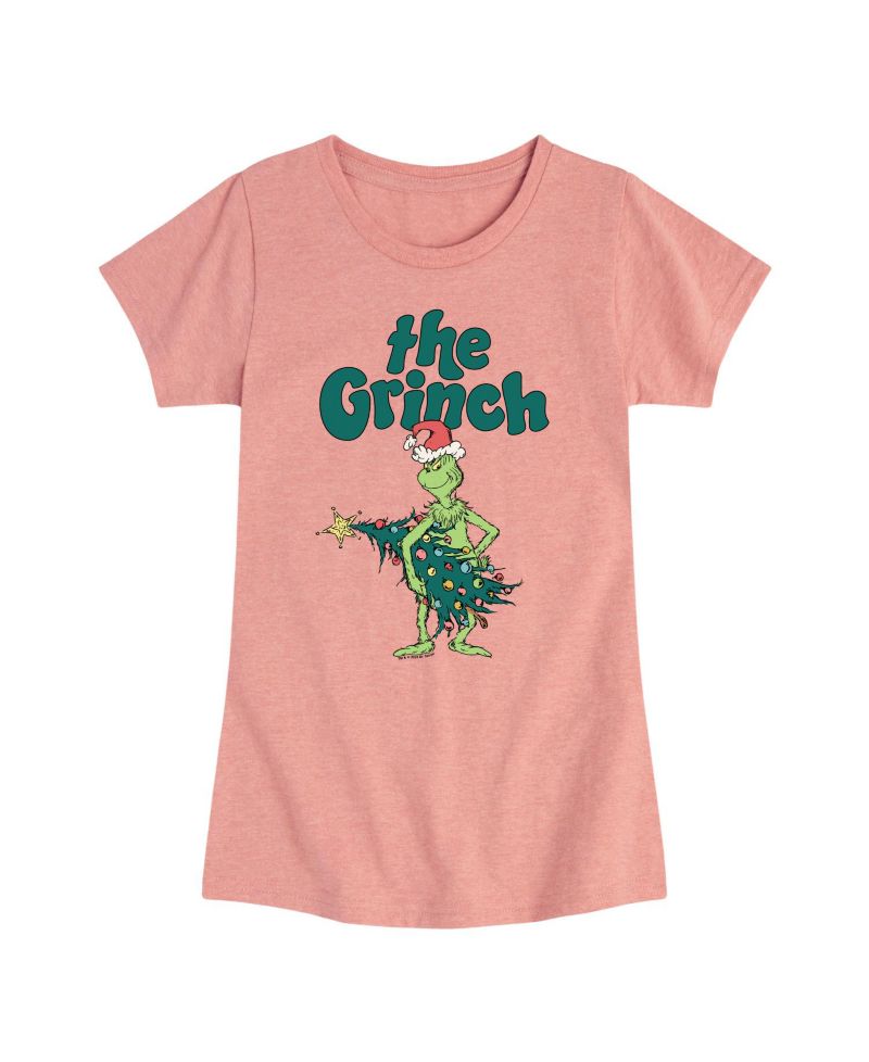 Big Girls Tree Graphic Short Sleeve Tee