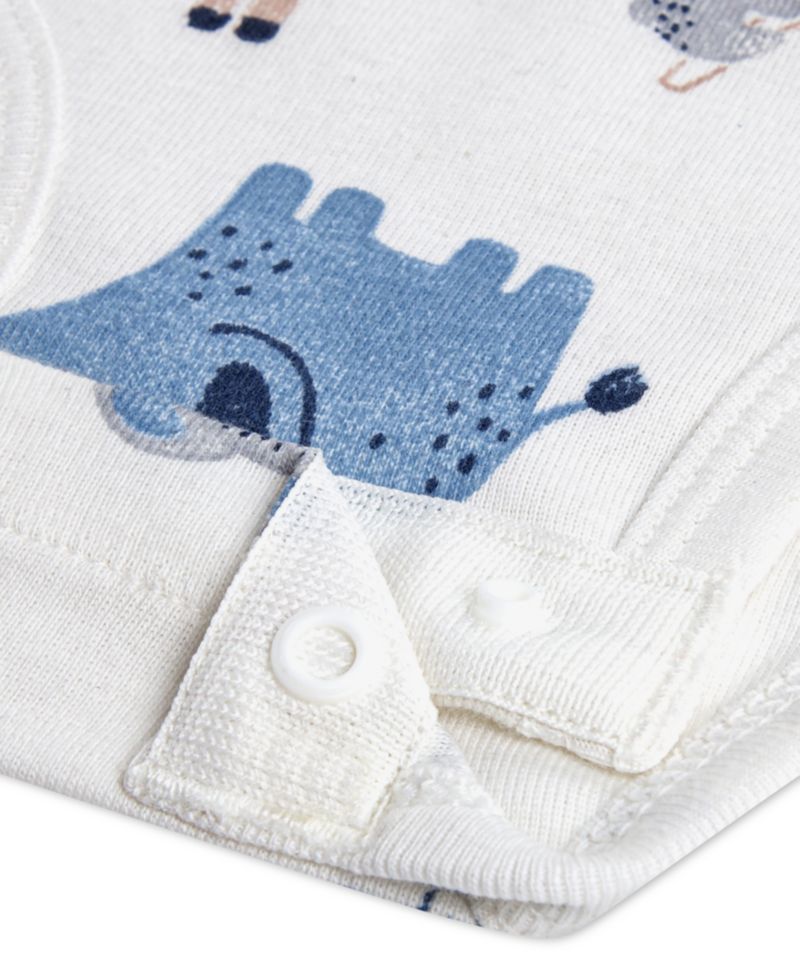 Baby Boys' Babywear Long-Sleeve Bodysuits, 2-Pack