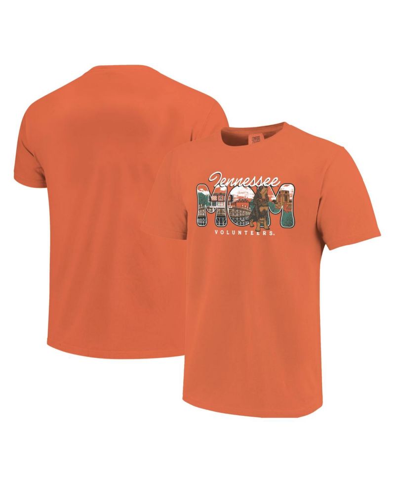Women's Tennessee Orange Tennessee Volunteers Comfort Colors Campus Drawing Mom T-Shirt