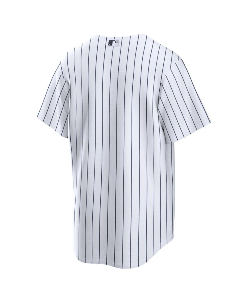 Men's White New York Yankees Home Replica Jersey