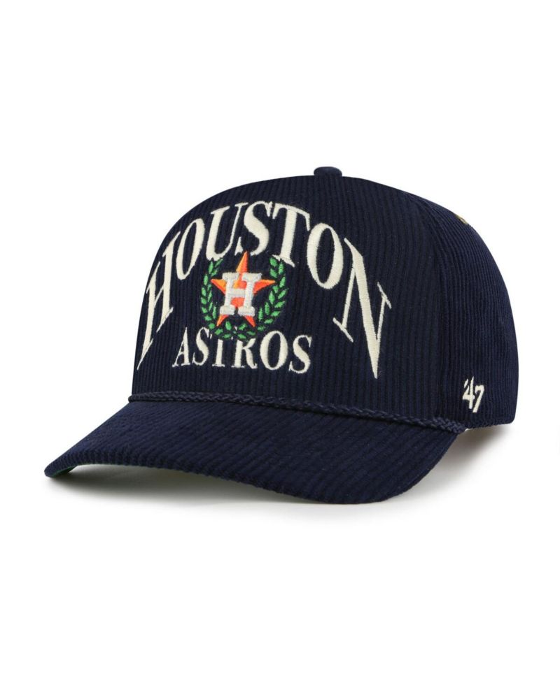 Men's Navy Houston Astros Pitchout Rope Hitch Adjustable Hat