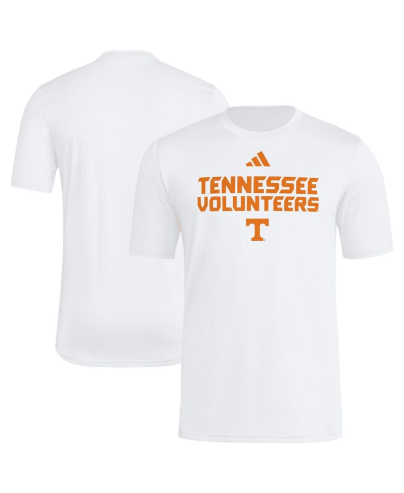 Men's White Tennessee Volunteers Wordmark Poly T-Shirt